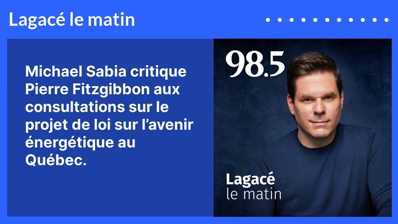 Michael Sabia critique Pierre Fitzgibbon aux consultations sur le projet de loi sur l’avenir...