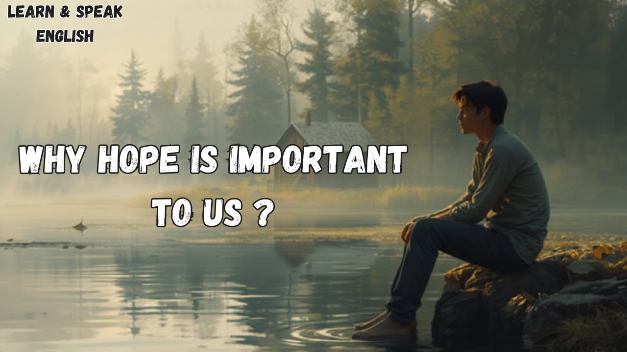 Lesson of Hope and Perseverance | English Story | Learn English