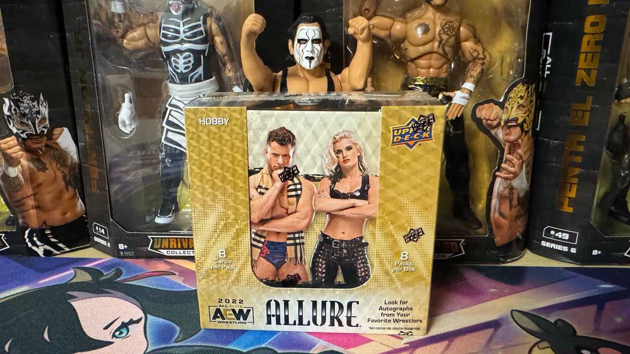 Massive Auto Hit in this AEW Upper Deck Allure 2022 Hobby Box!