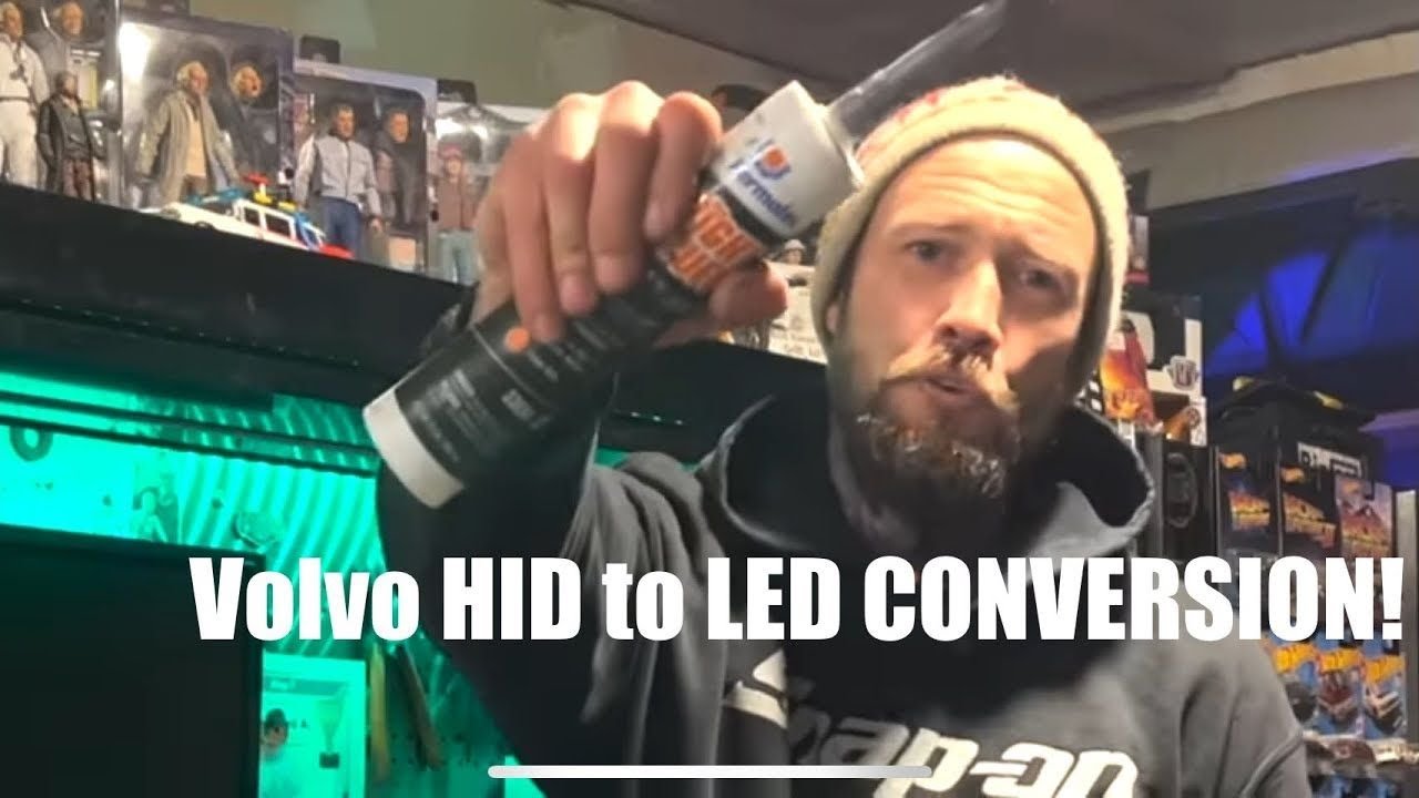 Как переделать Volvo HID в светодиодные фары! Это S60 2012 года. Подходит и для других моделей Vo...