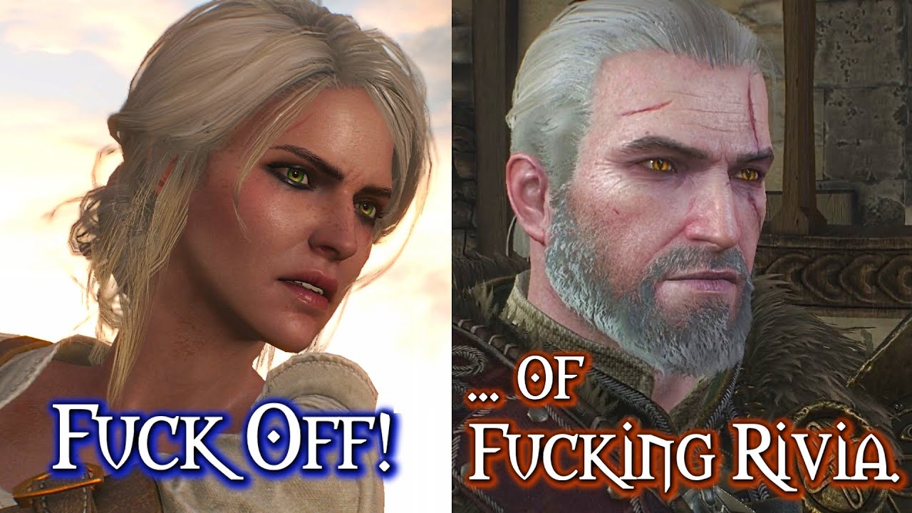 Witcher 3: Geralt? Geralt who? -- Of F*** Rivia. [Ciri & Geralt Drop the F-Bombs]