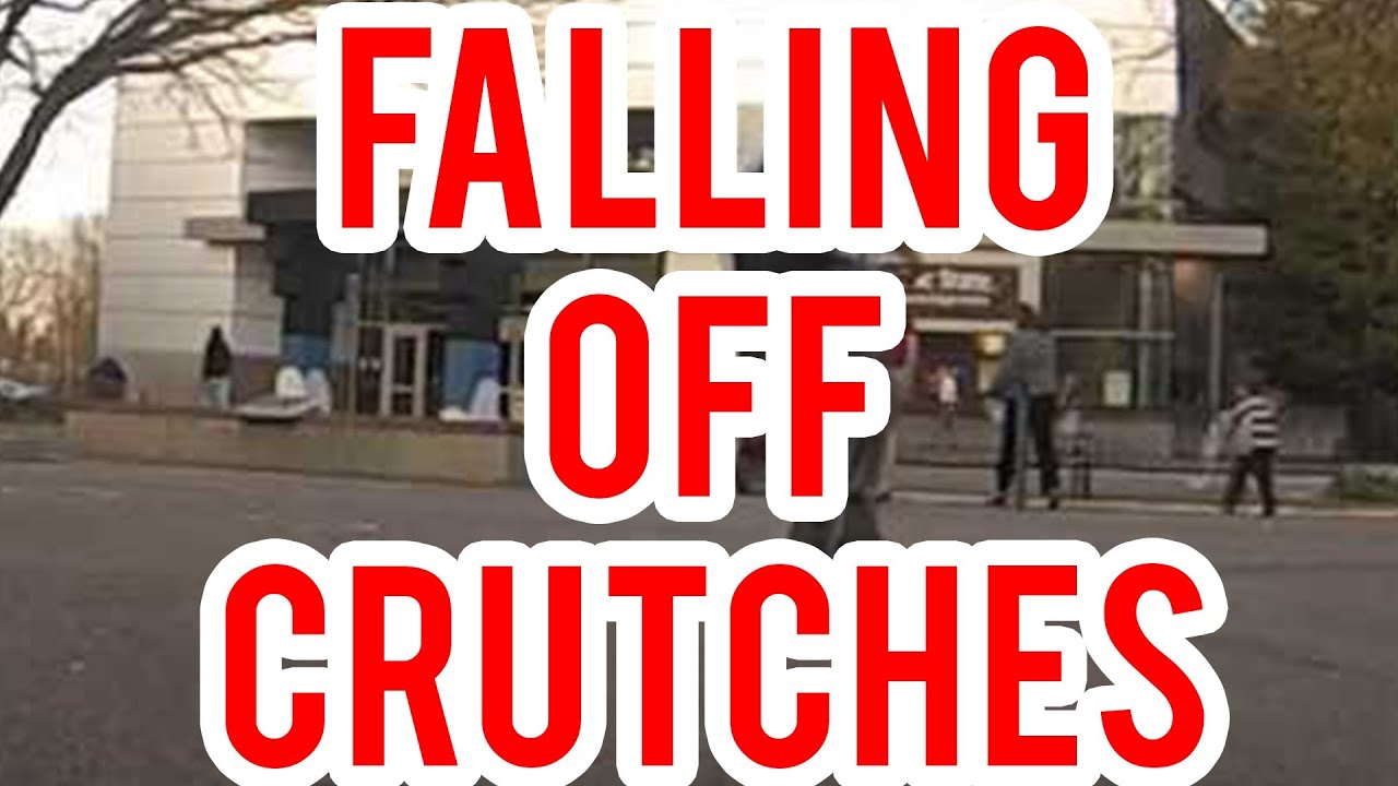 Crutch Kicking In Public - AdventurePranks