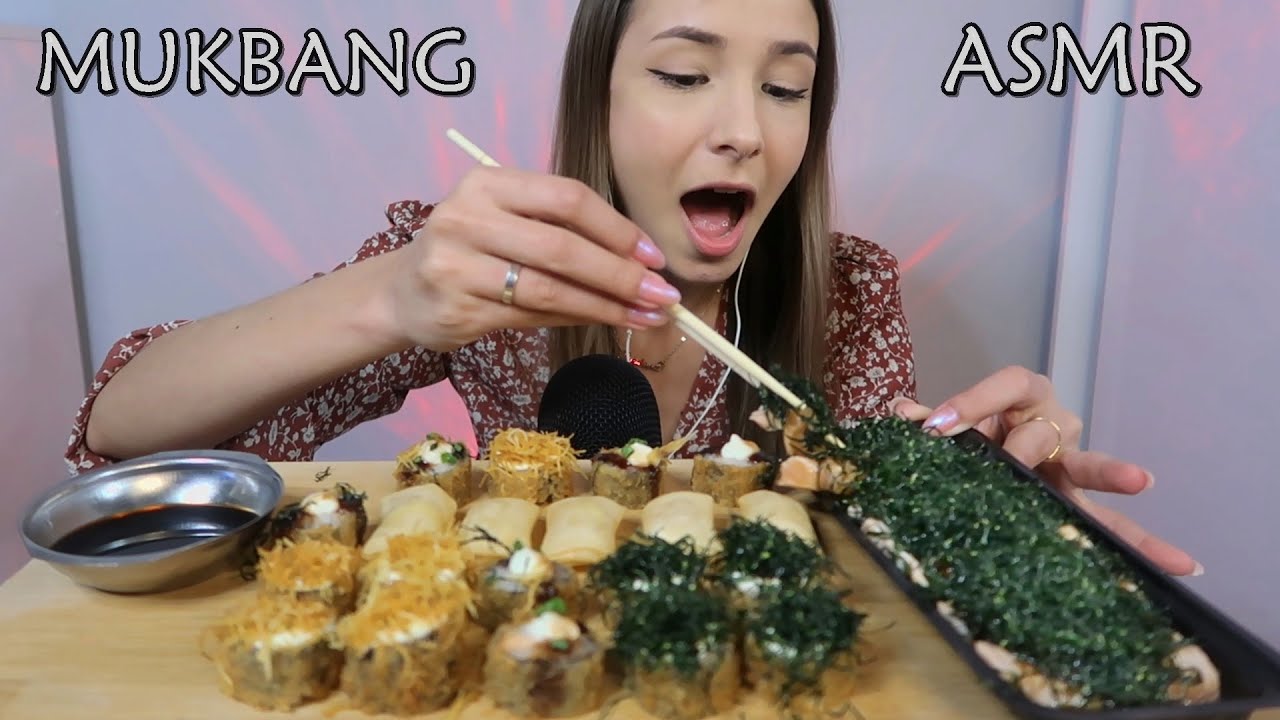 ASMR MUKBANG 🇯🇵 COMIDA JAPONESA (eating sounds)