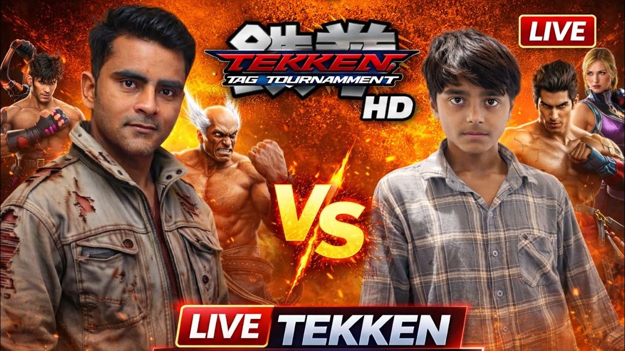 Tekken Tag Tournament Live 🔥 King vs Jin Epic Battles | Pro Gameplay & Crazy Combos