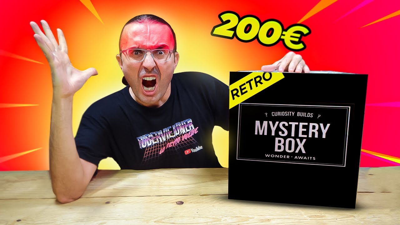 COMPRÉ una MISTERY BOX de juegos RETRO por 200 € ¿ me estafaron otra vez ?