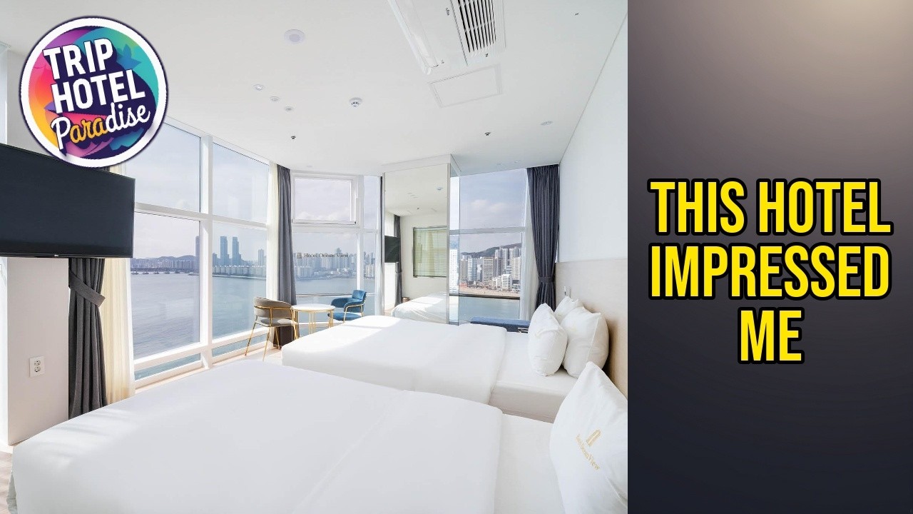 Gwangalli Hotel Ocean View - This Hotel Impressed Me | Busan, South Korea🏨