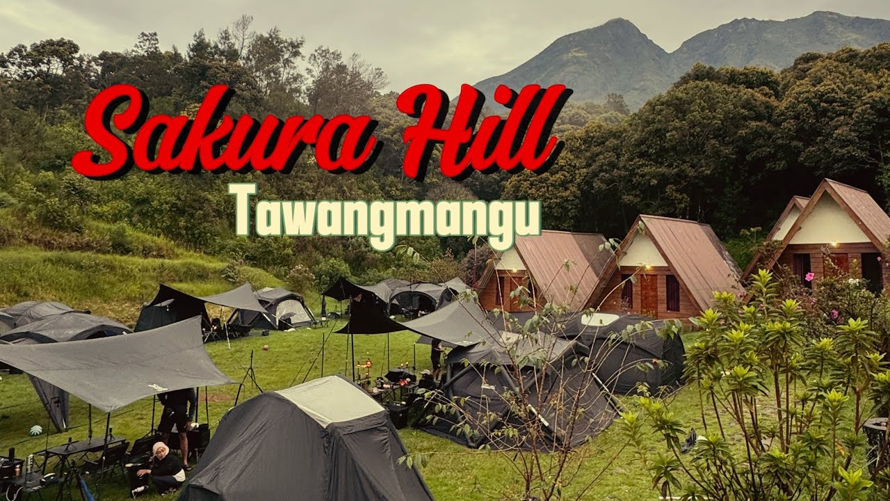 Campmeet tenda ireng Jateng - Jatim di Sakura Hill Tawangmangu