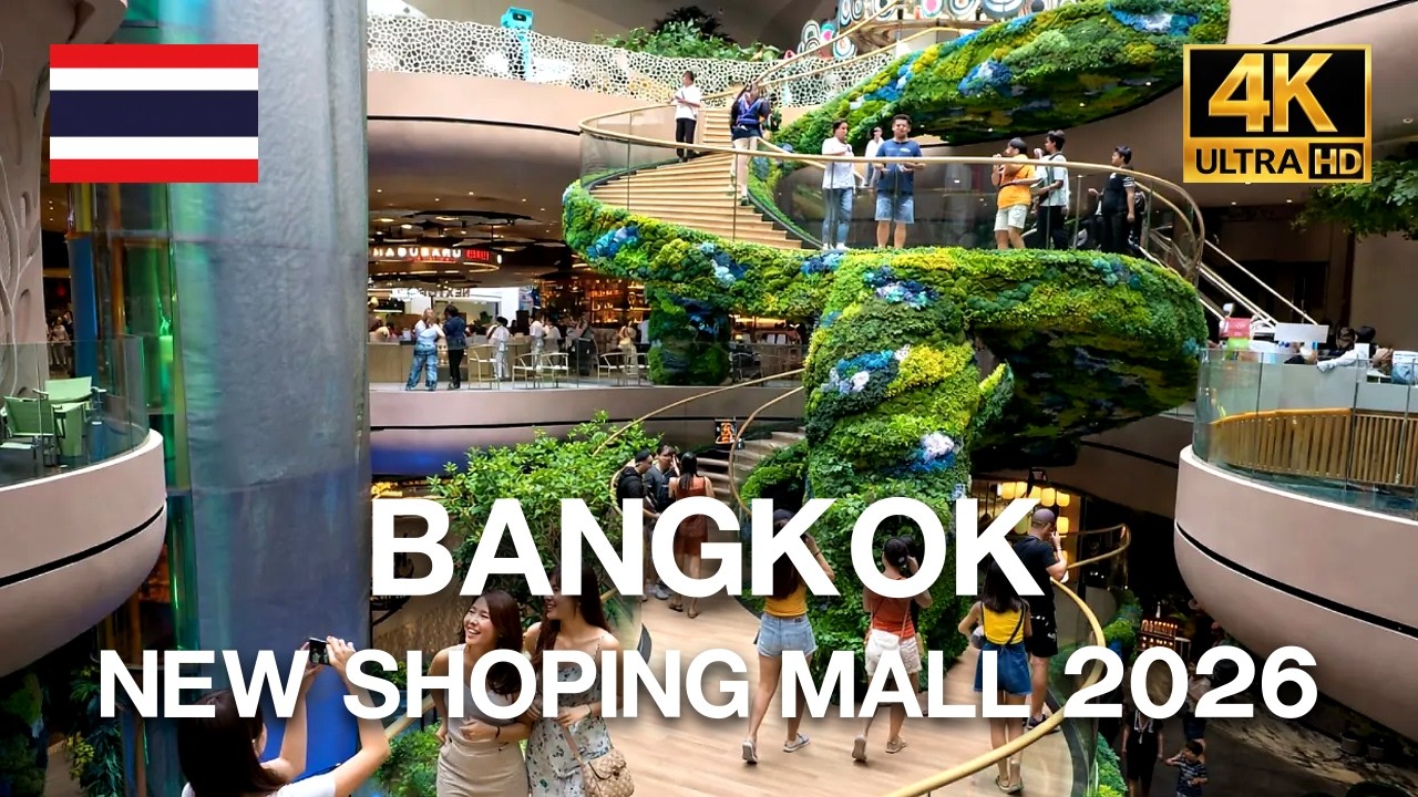 🇹🇭 4K HDR | Walking in New Nextopia Mall Bangkok inside Siam Paragon 2026