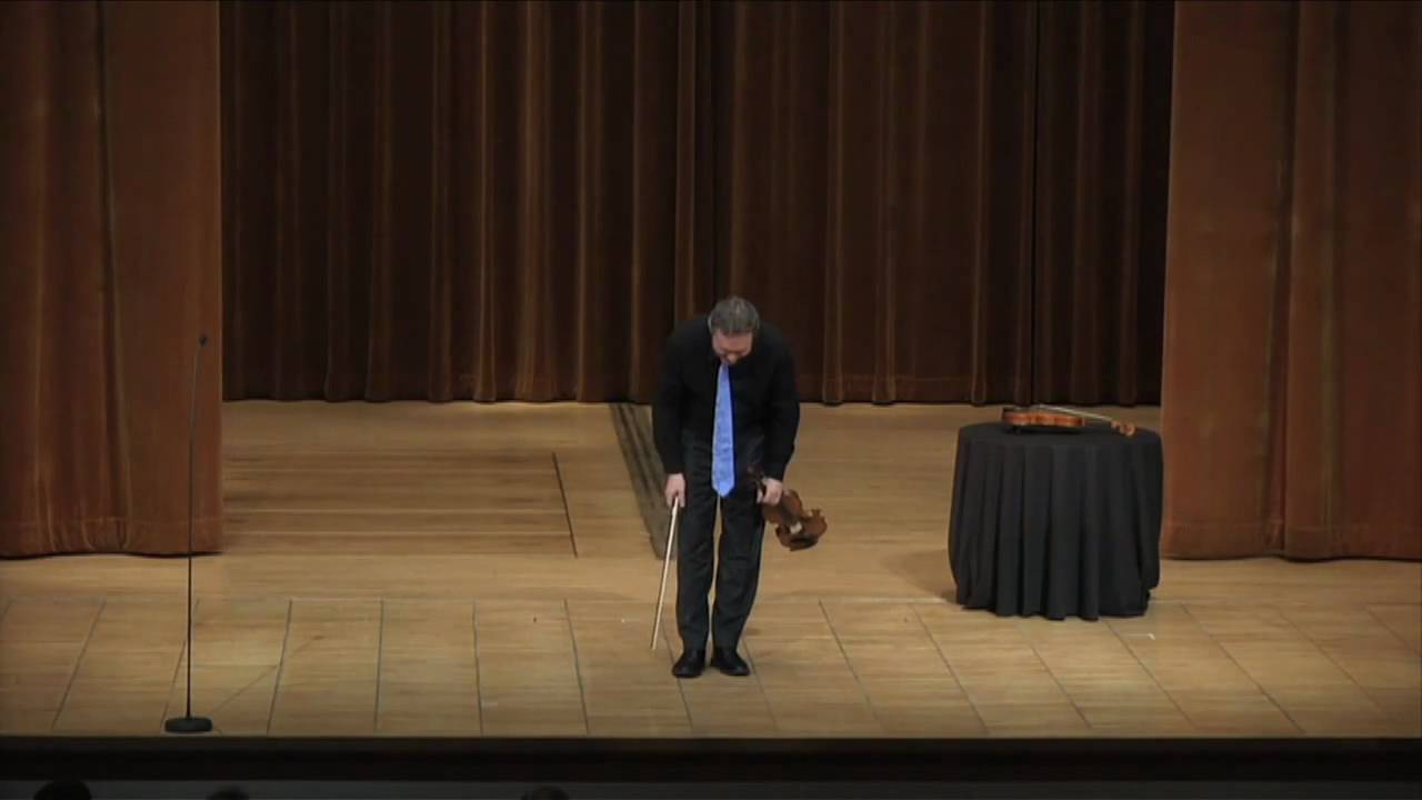 Mark O'Connor in Recital at Cleveland Music Institute - 2010 (Caprices #4 and #5)