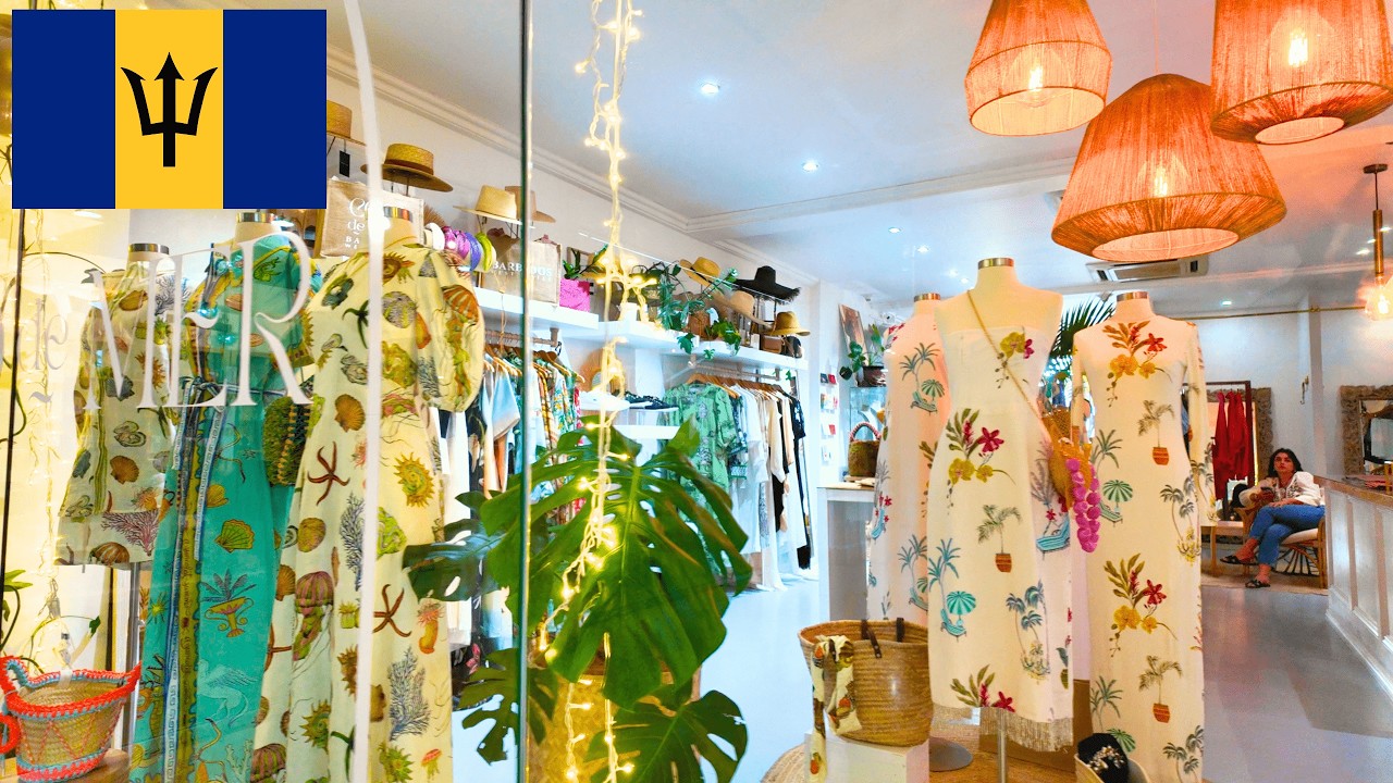 BEAUTIFUL Shopping Mall in Holetown Barbados | Limegrove Lifestyle Center