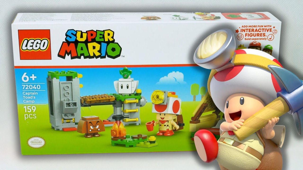 KAPITAN TOAD 🍄 LEGO SUPER MARIO 72040 / RECENZJA