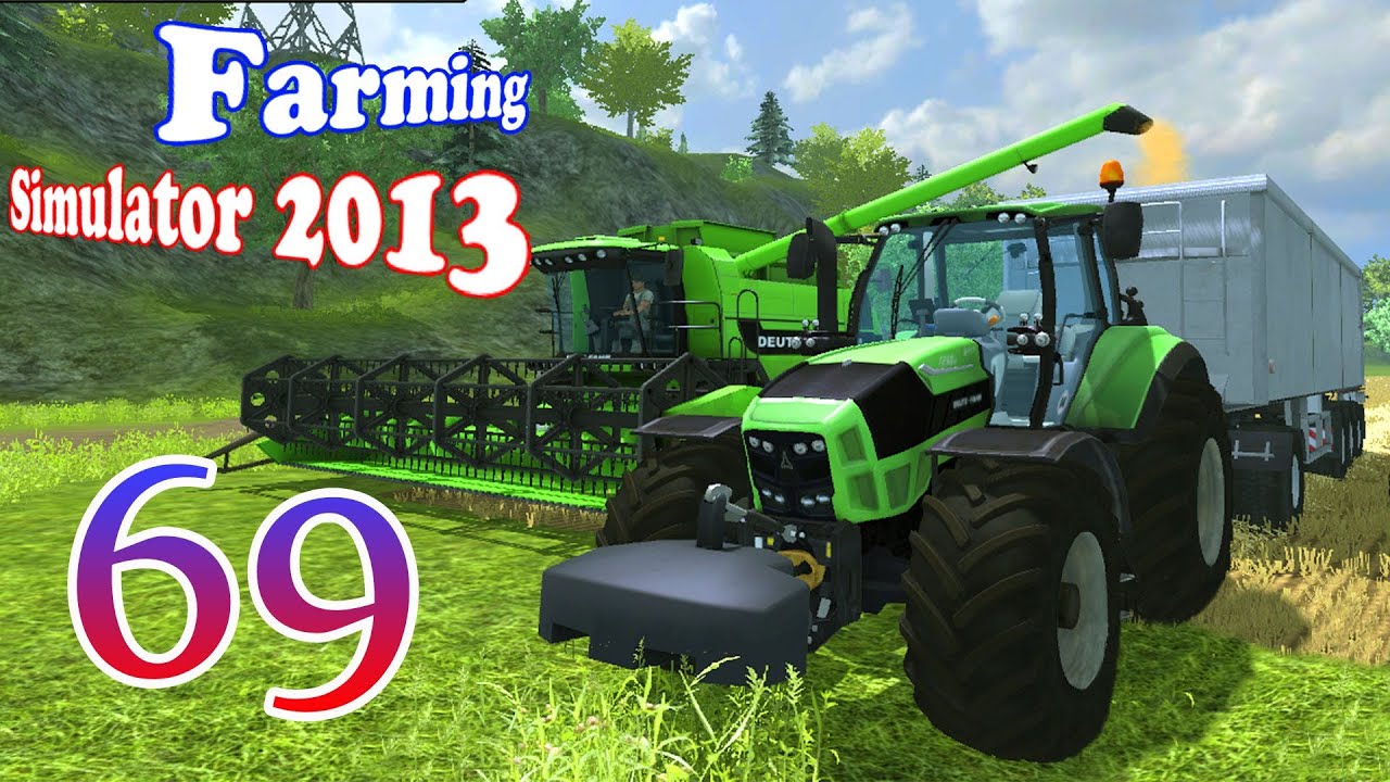 Farming Simulator 2013 ч69 - Кормление коров