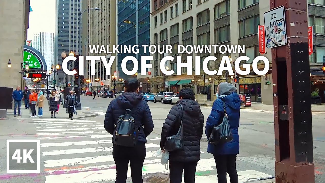 CHICAGO TRAVEL - WALKING TOUR(9), Downtown Randolph Street, La Salle Street, Old Town, Lincoln Park