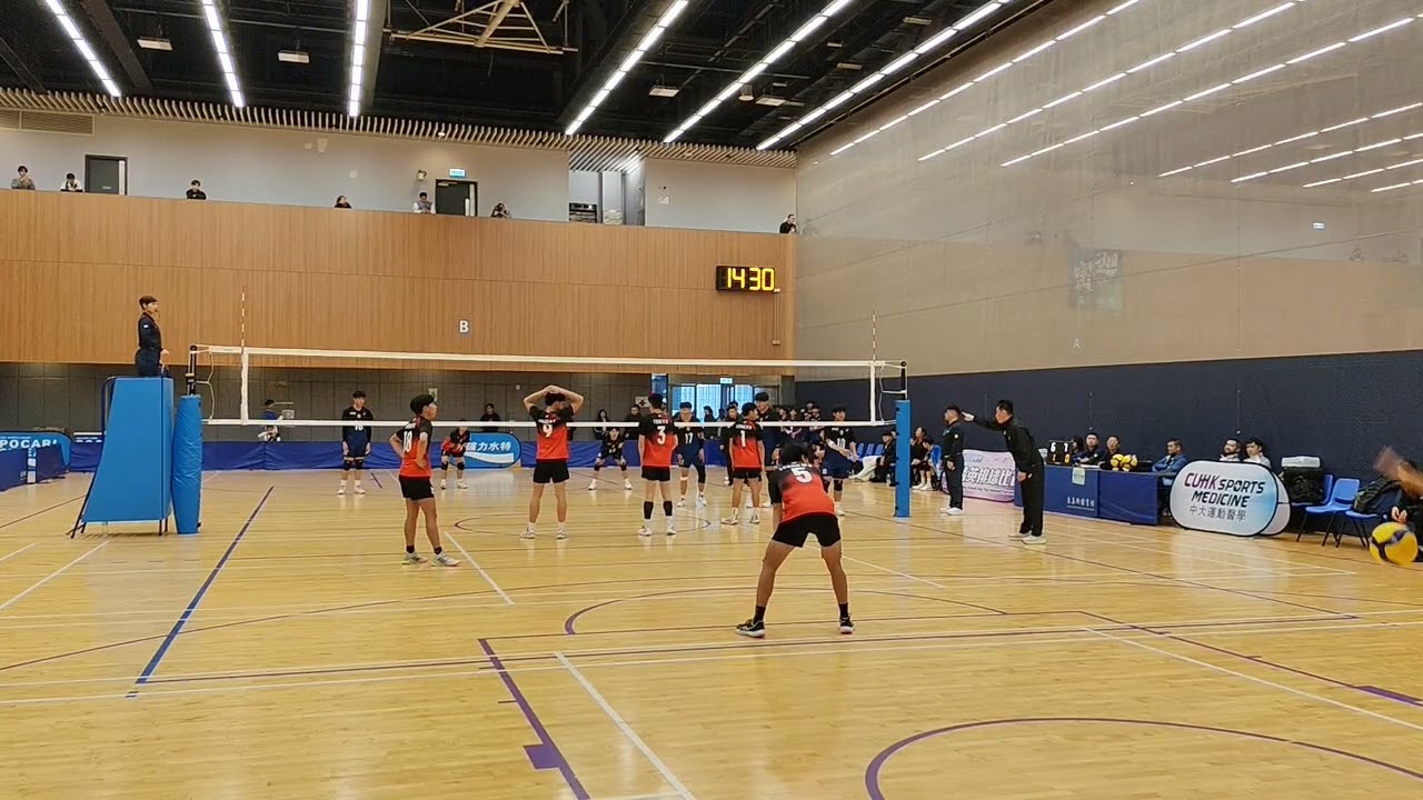 2025-26 精英賽 8強 培正（紅）Vs 聖芳濟各（深）set 2