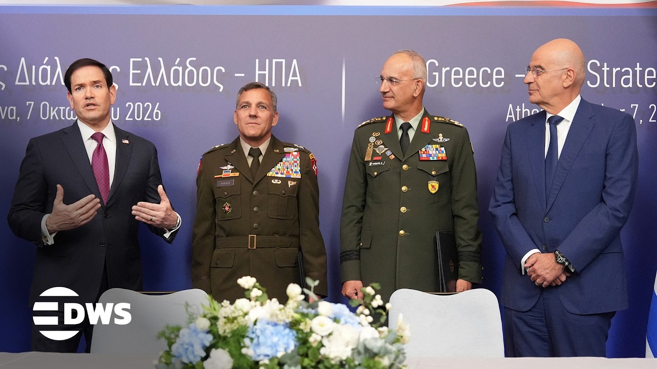 U.S. Secretary Marco Rubio Signs Major U.S.-Greece Defense Deal During Athens Ceremony | AC14
