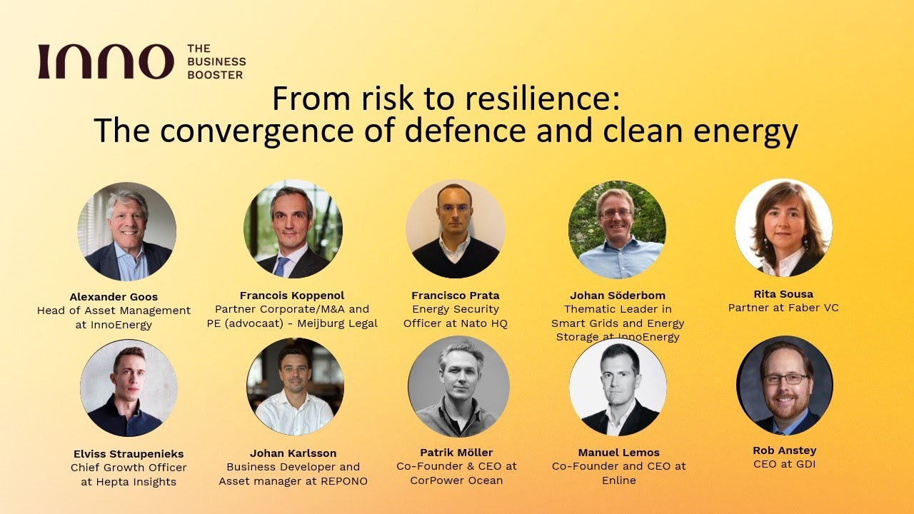 Fishbowl Session | From risk to resilience: The convergence of defence and clean energy - TBB2025