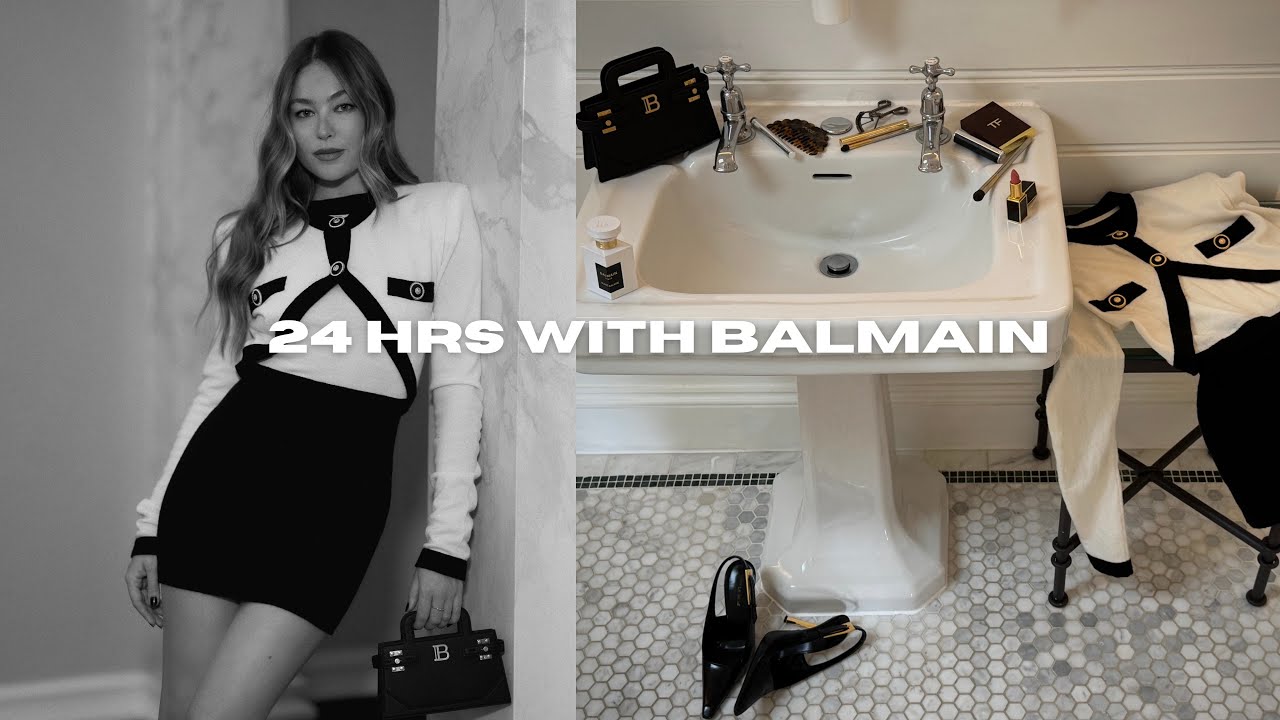 24 hrs with Balmain Beauty | Hollie Hobin