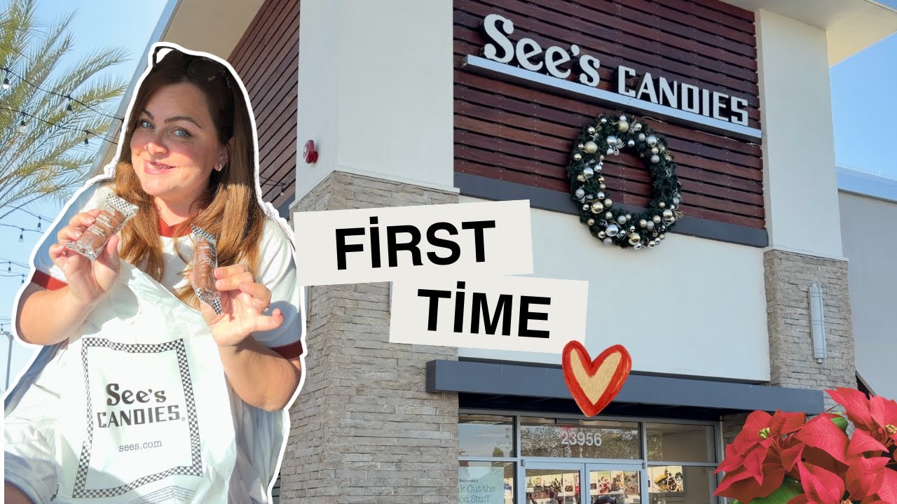 Trying Sees Candy for the FIRST Time | A Very Festive Week in My Life!