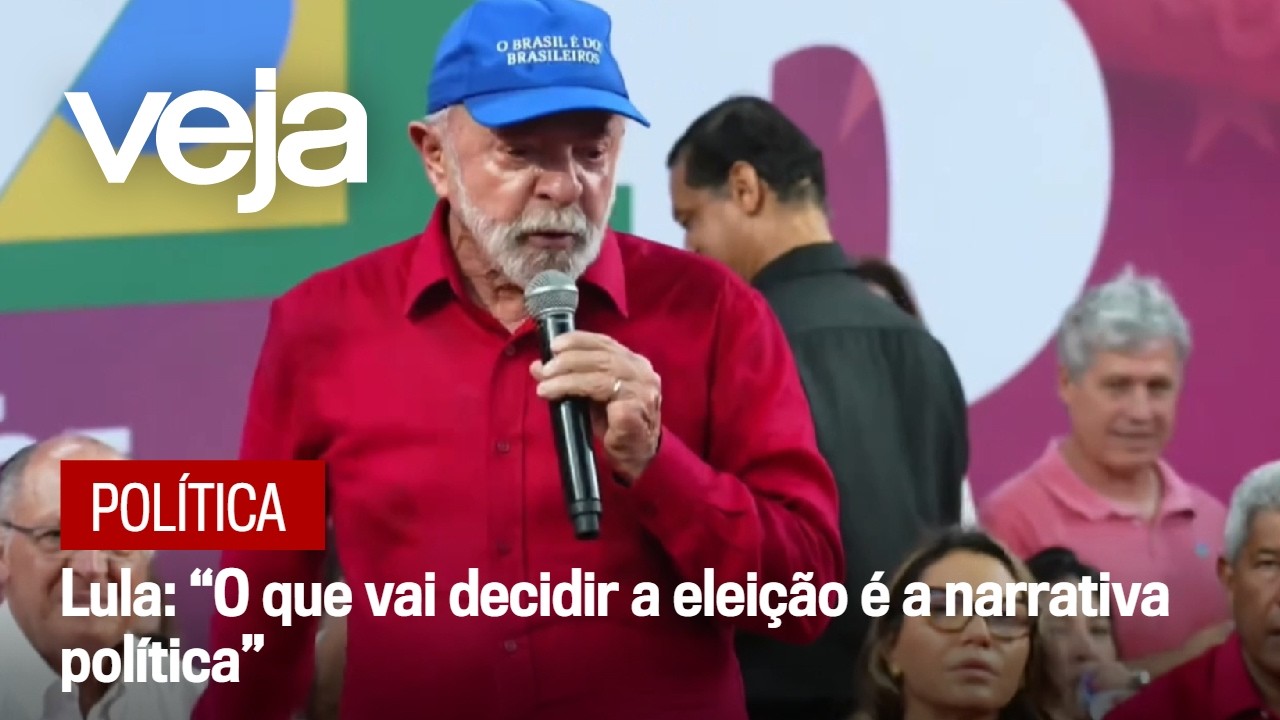 Lula: “O que vai decidir a eleição é a narrativa política”