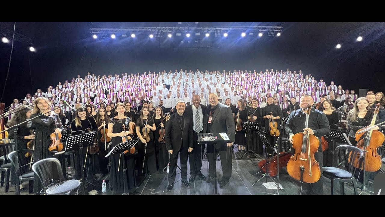 Psalm 136 Moldova Festival Choir Conductor Sergii Bilokin, Pianist Huntley Brown.
