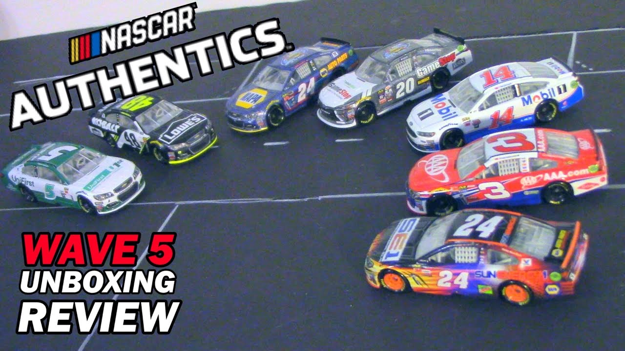 2017 Lionel NASCAR Authentics Wave 5 HD Unboxing and Review