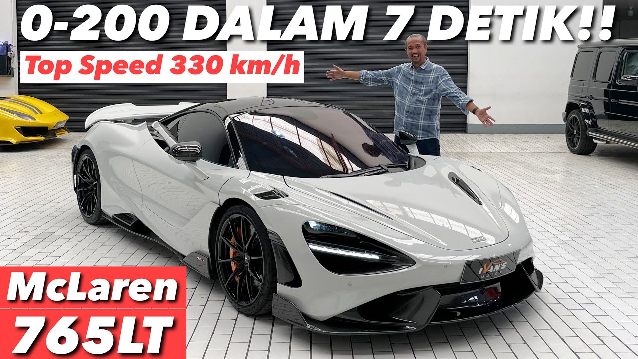 EDISI SPESIAL MCLAREN YANG HANYA ADA 765 UNIT SEDUNIA | MCLAREN 765LT