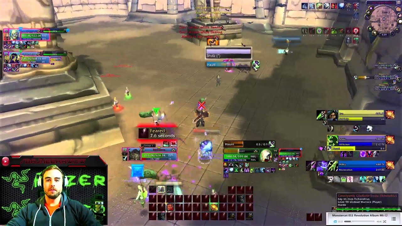 Bajheera - Epic 2200 KFC vs Rank 1 RLS - 5.4 Warrior 3v3 Arena