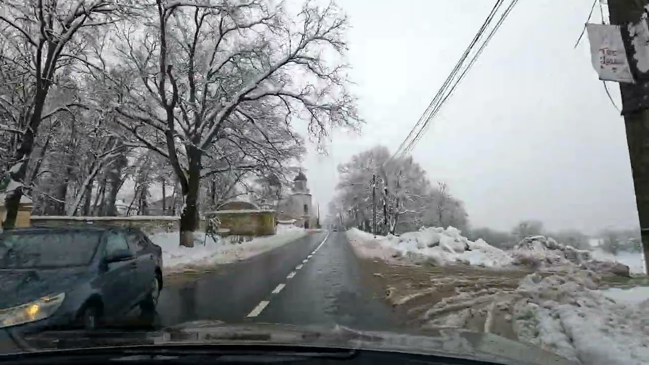 Snow drive Romania-Buzau (Sărată Monteoru-Merei)