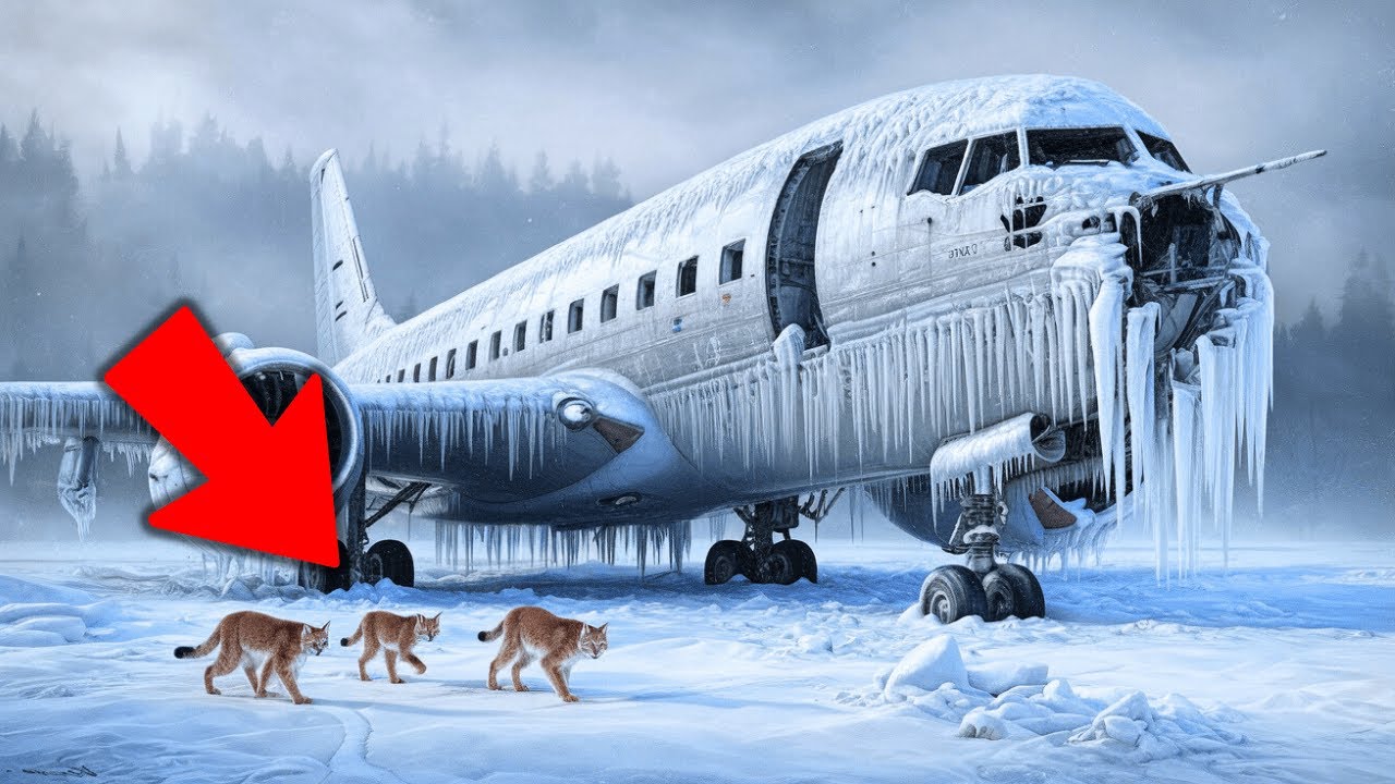 Forscher fanden ein eisbedecktes Flugzeugwrack &ndash; die Entdeckung darin schockierte die Welt!
