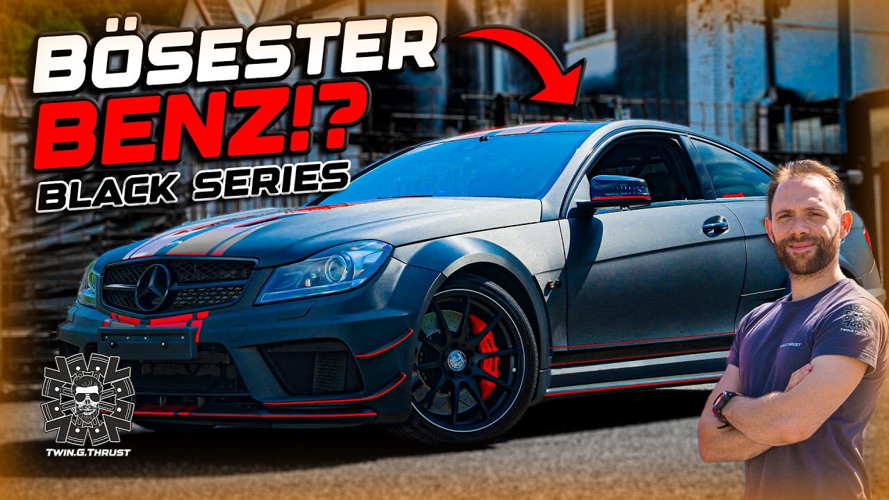 C63 AMG Black Series - die böseste C-Klasse aller Zeiten!? | 4k | Portrait | Mercedes-Benz | V8