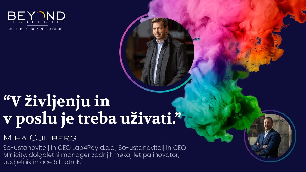 Miha Culiberg, so-ustanovitelj in CEO Lab4Pay ter Minicity-