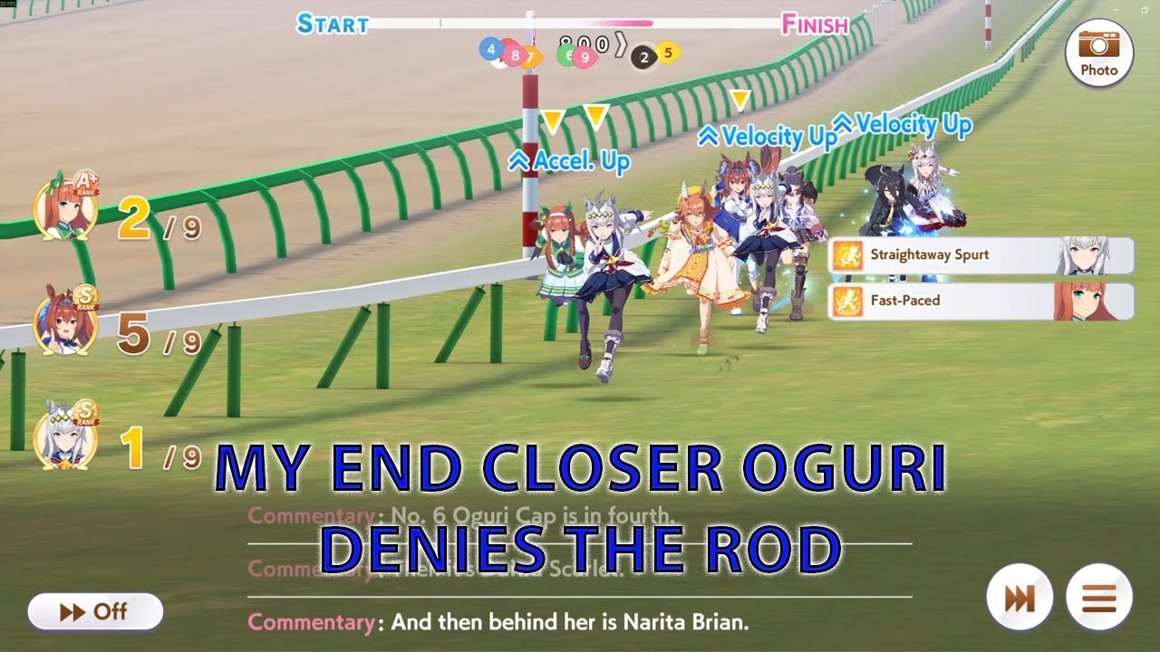 My End Closer Oguri Procs Straightaway Spurt at 1st Place and Denies The ROD