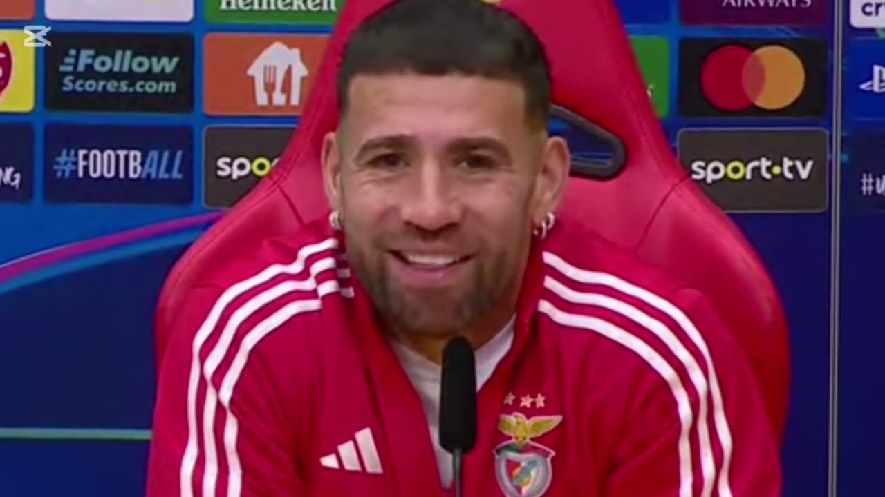 BENFICA VS REAL MADRID: OTAMENDI