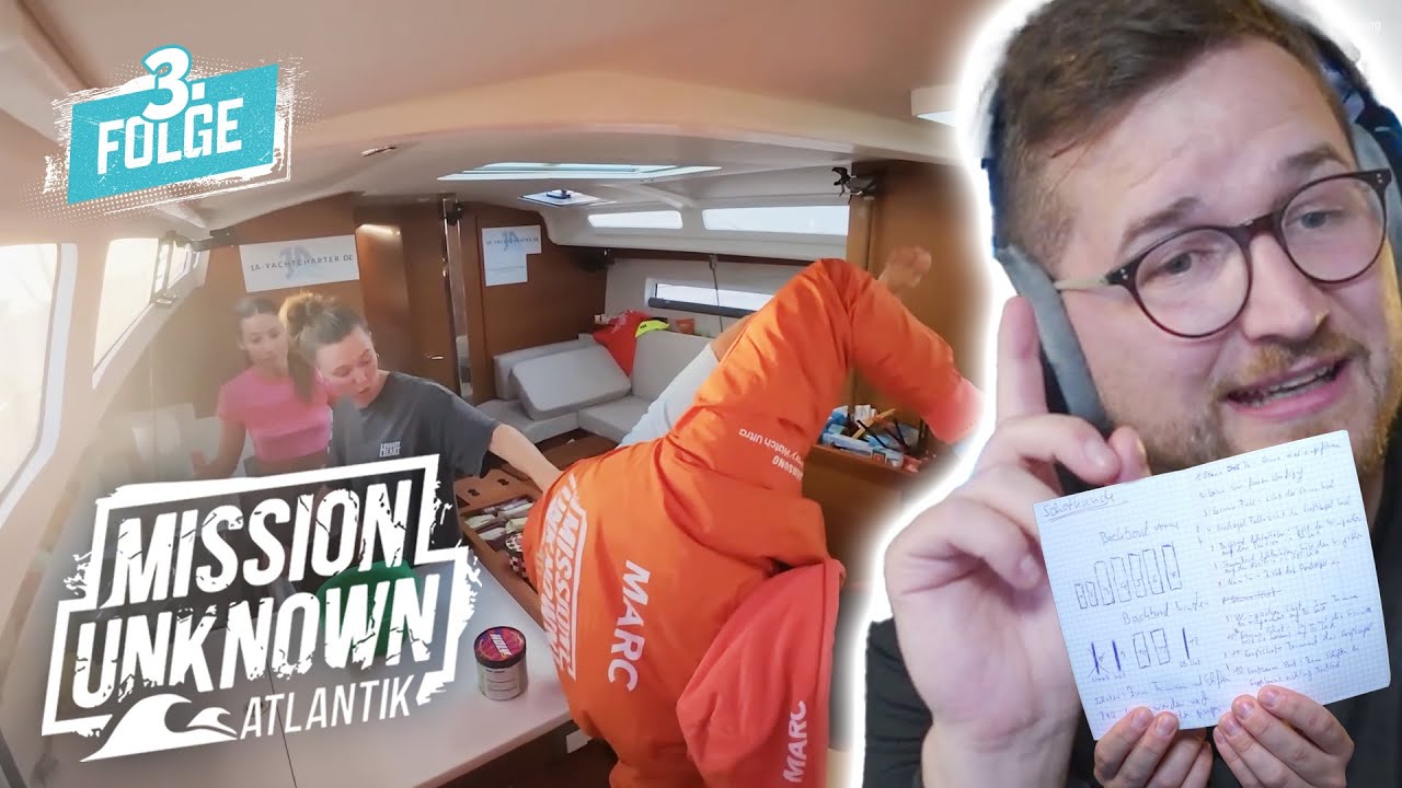 Folge 3 - KABELBRAND?! 😱 Segelkunde, Mein Heft &  Mehr | Mission Unknown Atlantik Reaction