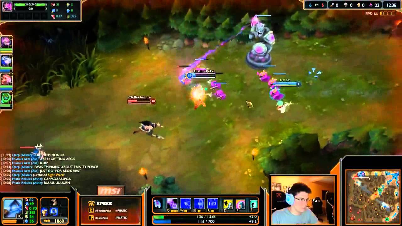 xPeke - Fail Xerath Move