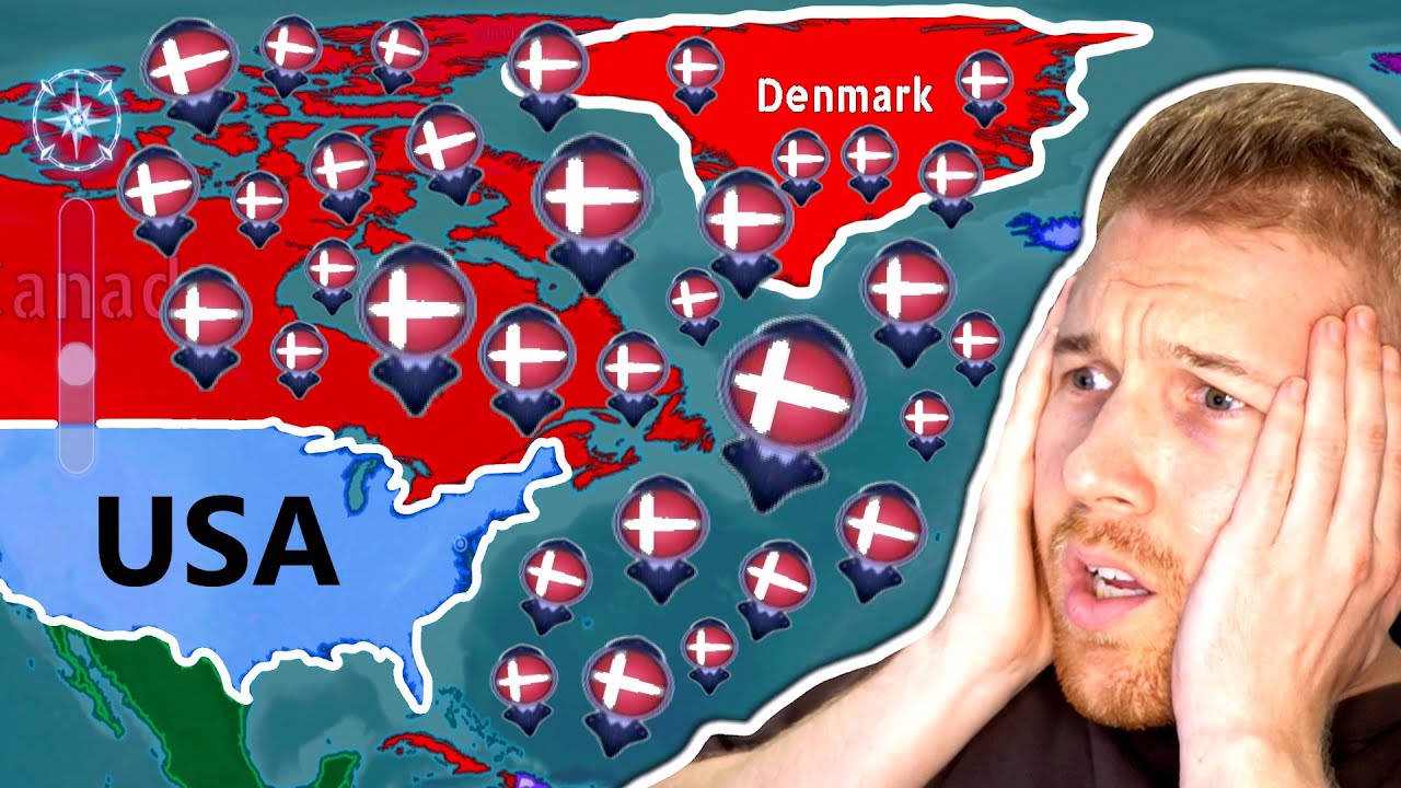 America Wants to TAKE GREENLAND... Can I As Denmark Stop Them?! (Dummynation)