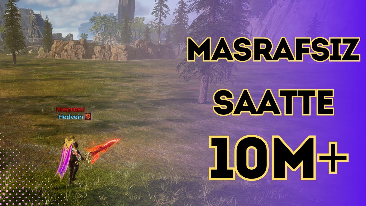 SAATTE 10M HEM DE POT BİLE HARCAMADAN!!! | Rise Online
