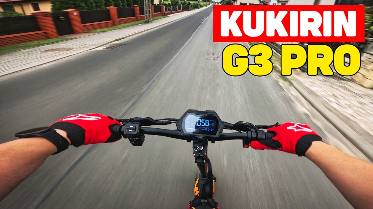 E-Bike czy E-Hulajnoga? Kukirin G3 Pro Test 65 km/h 2400 W