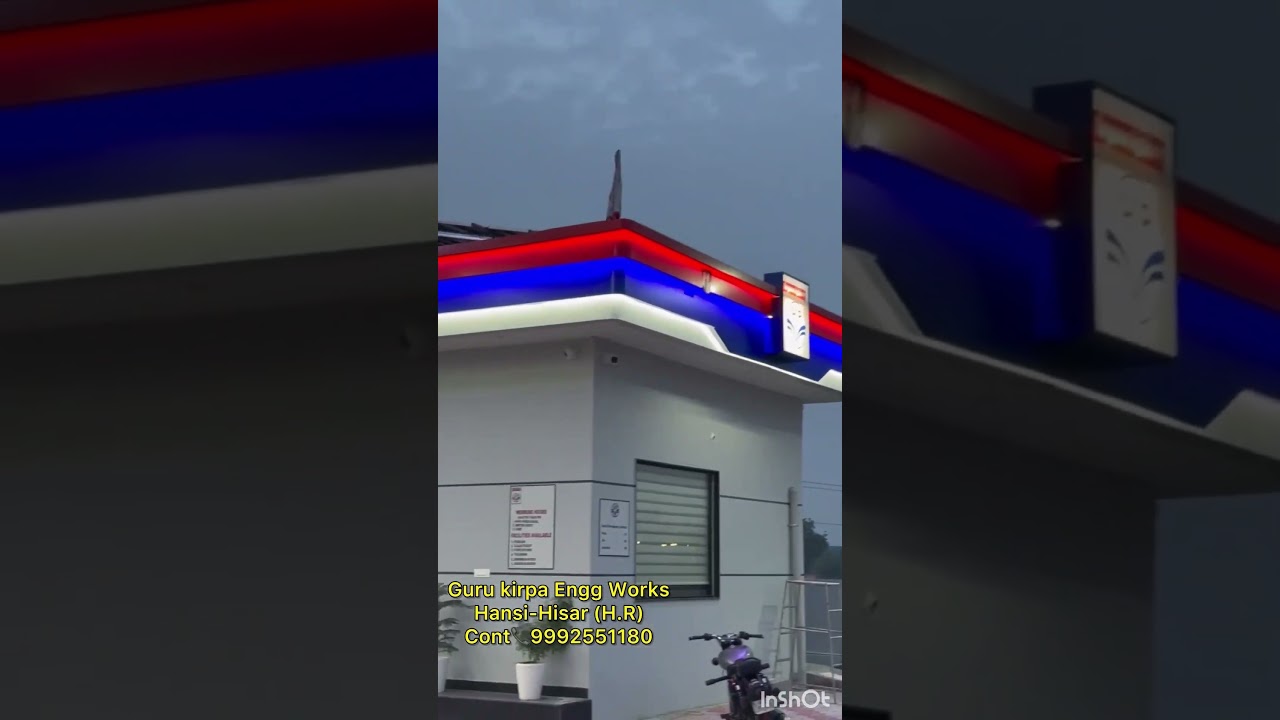 SAMRIDHI FILLING STATION HISAR NEW HPCL PETROL PUMP BRANDING WORK