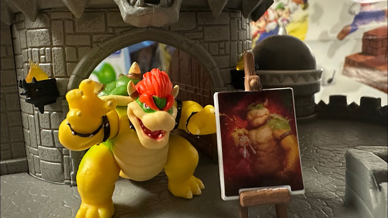 Bowser’s Castle Playset Unboxing Super Mario Galaxy Movie 