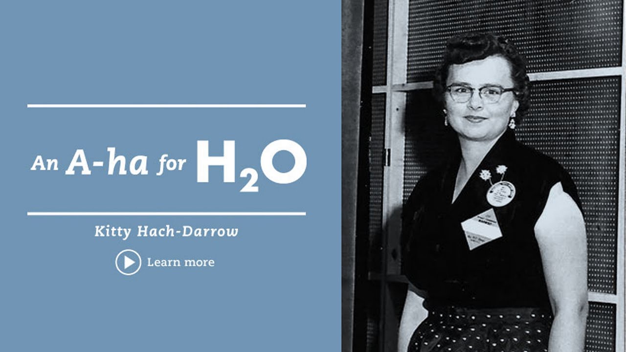 Women in Chemistry: Kitty Hach-Darrow
