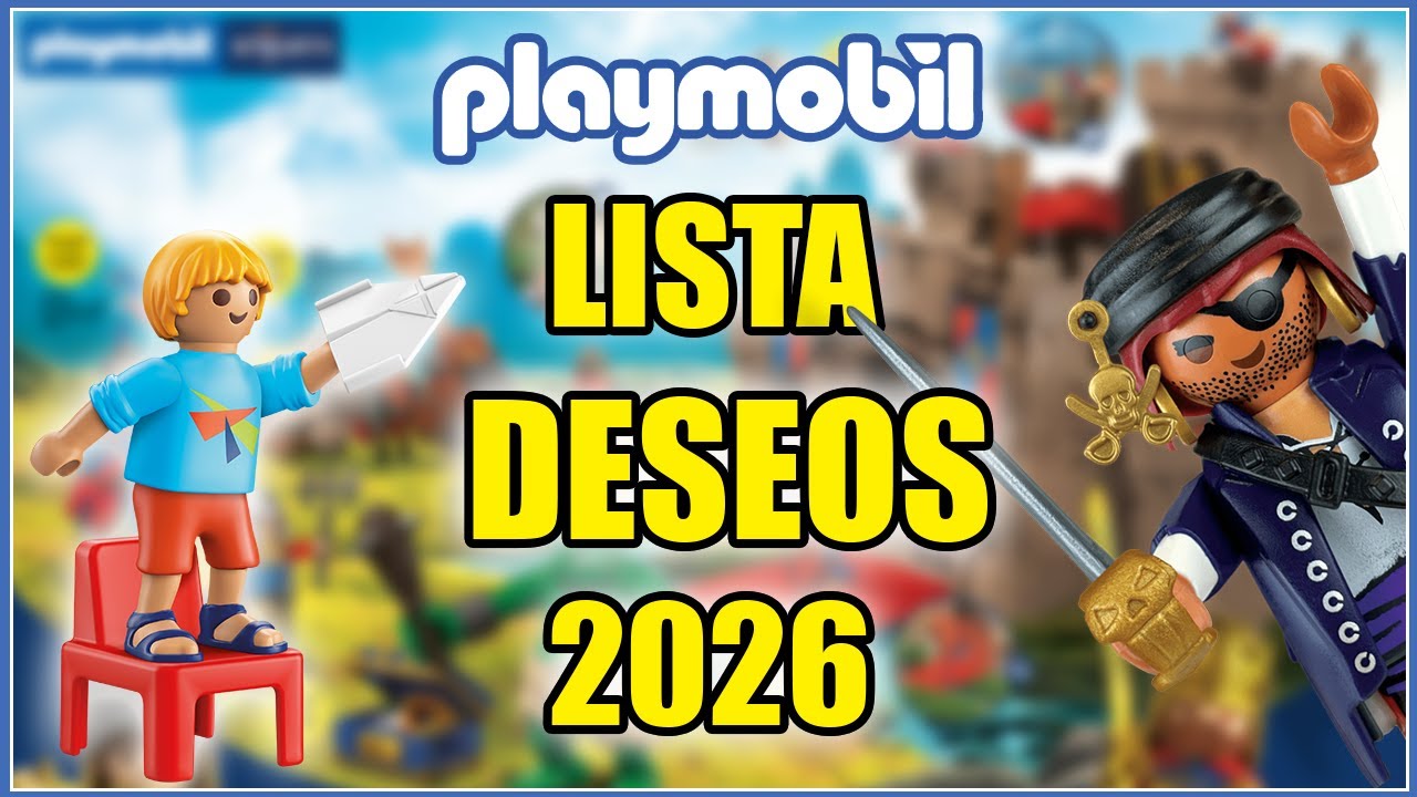 😱 LO QUIERO TODO 😱 Mi lista de deseos de PLAYMOBIL para este 2026 😍