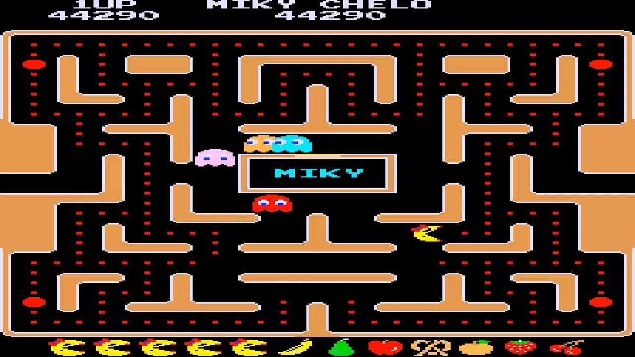 ARCADE MACHINES MAME PACMAN CLUB MS PAC MAN CLUB LAMBADA ALT STAGES MUSIC ARGENTINA MIKY SRL'89 HACK