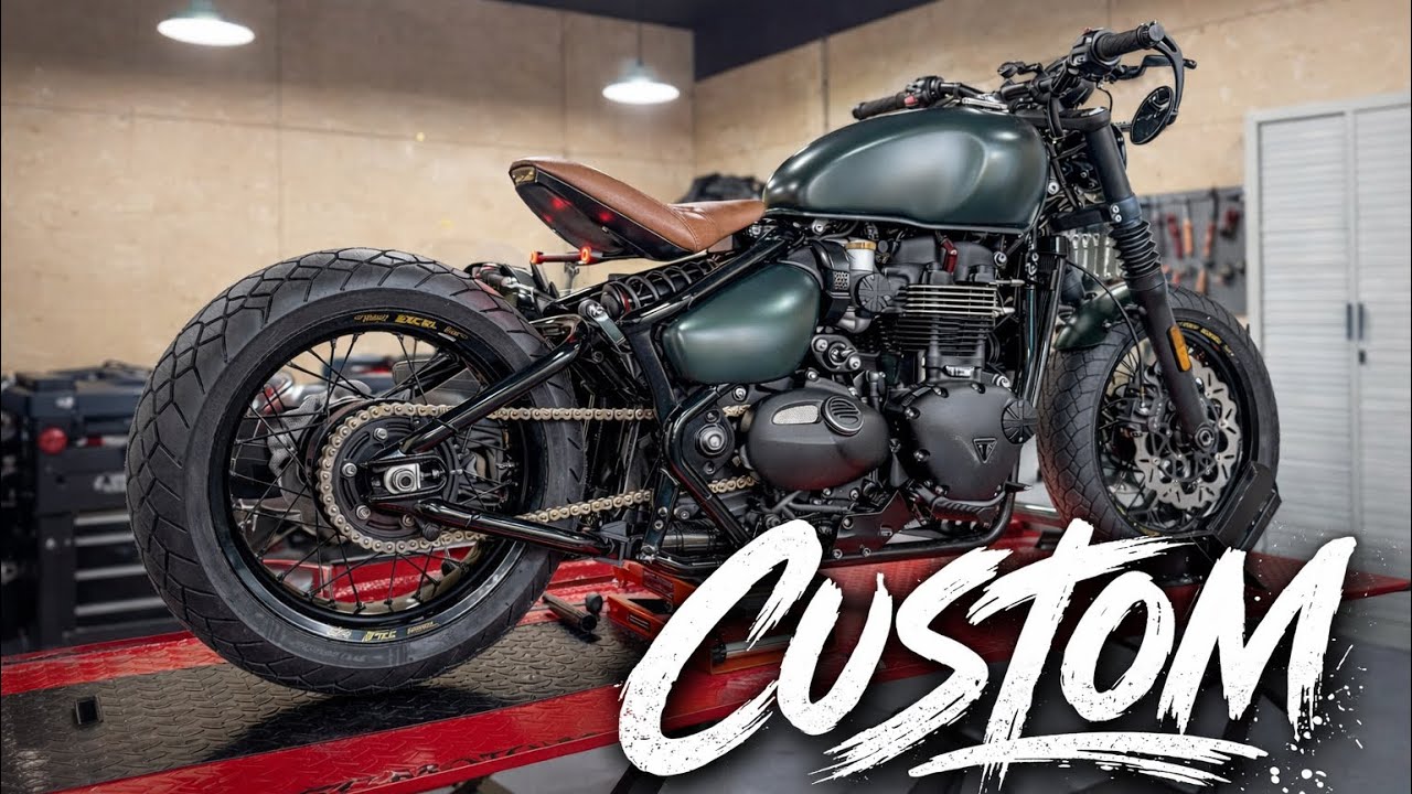 Triumph Bobber Custom, część 2. Jak wygląda po zmianach? 