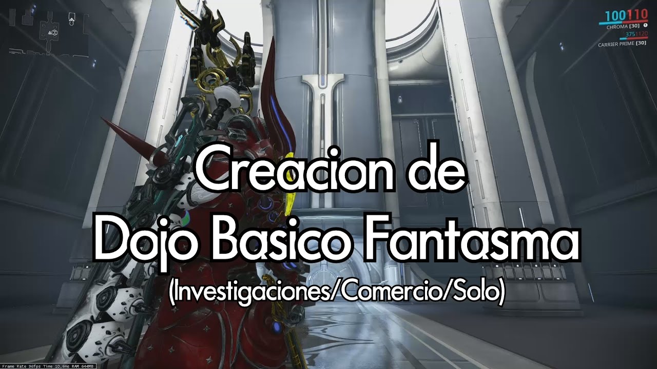 Warframe: Creacion de Dojo/Clan Basico (Fantasma)