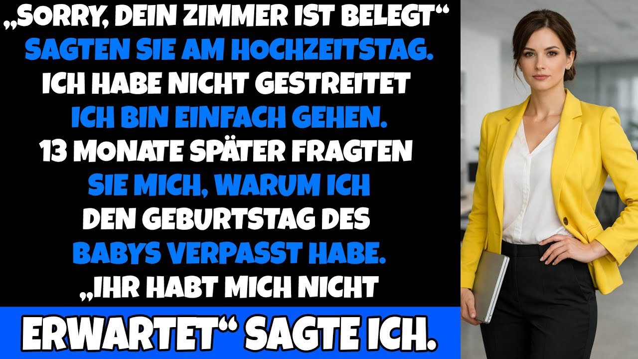 „SORRY, DEIN ZIMMER IST BELEGT“ – Was geschieht, wenn du still gehst, statt zu kämpfen?