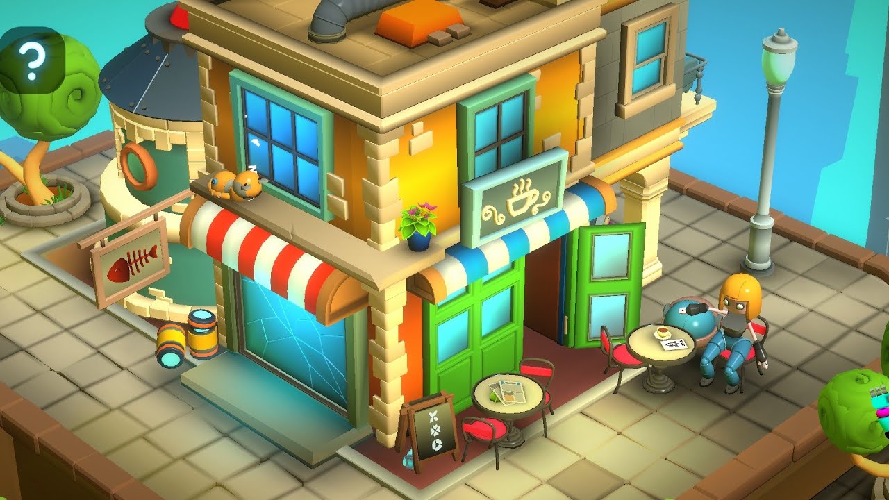 Tiny Robots: Portal Escape - Chapter 3 Up in Downtown Walkthrough