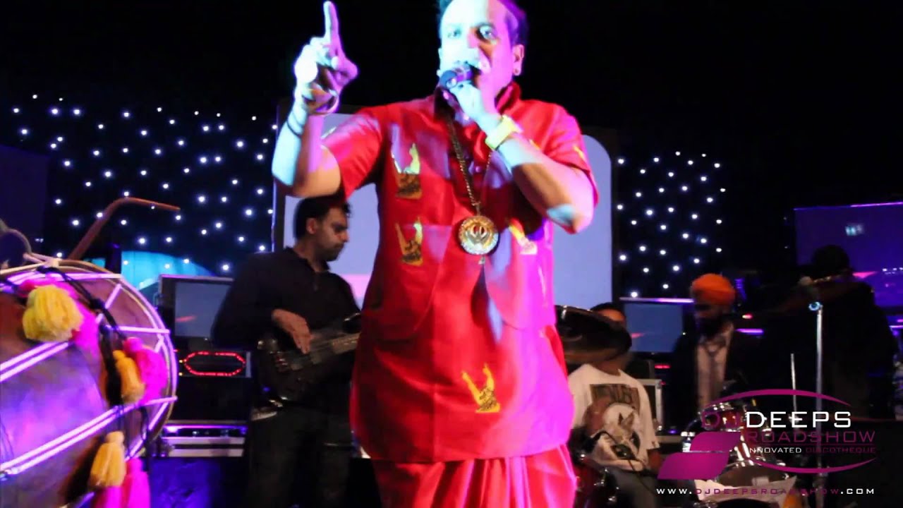 Jazzy B Performing Live alongside The 'Dj Deeps' Roadshow