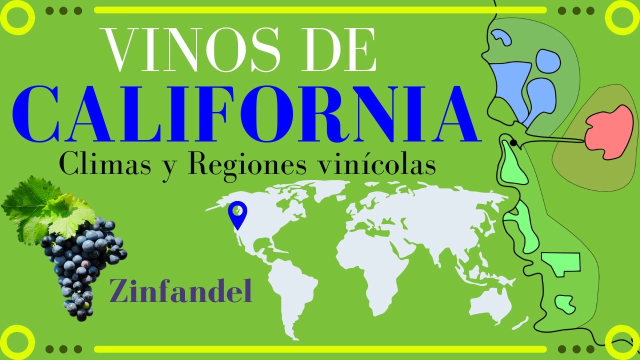 VINOS de CALIFORNIA🍷 [Climas y Regiones vinícolas importantes]