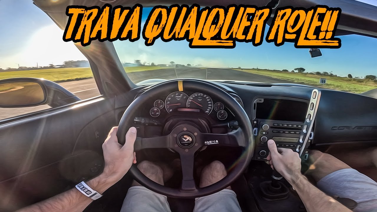 CHEGUEI CAUSANDO COM A MINHA CORVETTE NO EVENTO!!🔥🚀 CHAMA MUITA ATENÇÃO